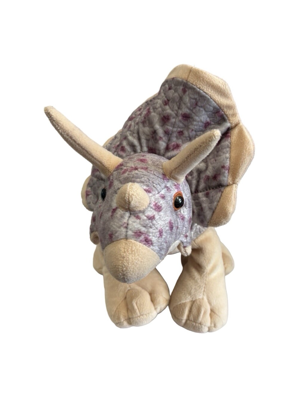 Wild Republic Triceratops Dinosaur Dino Plush Stuffed Animal Toy 12 Inches
